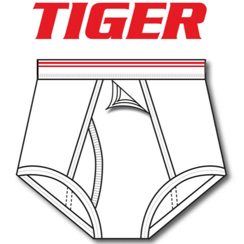 Boys Double Red Line Training Brief