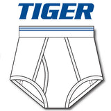 Men's Double Blue Line Double Seat Briefs