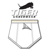 Mens Gold and Black Dash Training Brief - Tiger Underwear