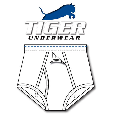 Boys Blue Dash Training Brief - Tiger Underwear