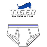 Boys Double Blue Line Mid-Rise Briefs
