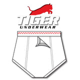 Boys Double Red Dash Training Brief - Tiger Underwear