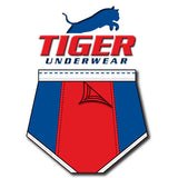 Men's Red White and Blue Training Brief - Tiger Underwear