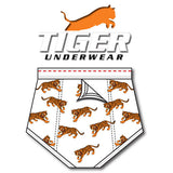 Men's Tiger Print Training Brief - Tiger Underwear