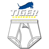 Men's Yellow and Navy Zigzag Trainers - Tiger Underwear