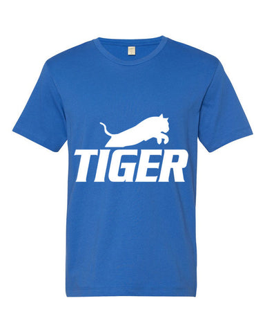 Tiger Underwear Men's Blue T-Shirt - Tiger Underwear