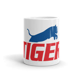 Tiger Blue and Red Mug - Tiger Underwear