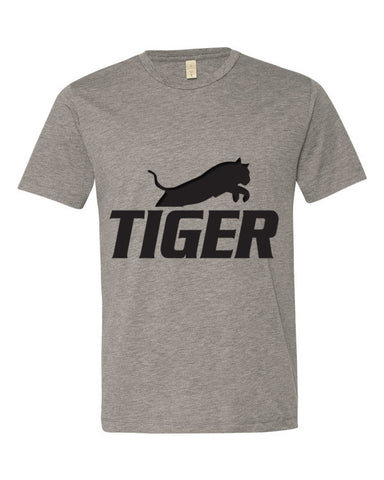 Tiger Underwear Men's Gray T-Shirt - Tiger Underwear